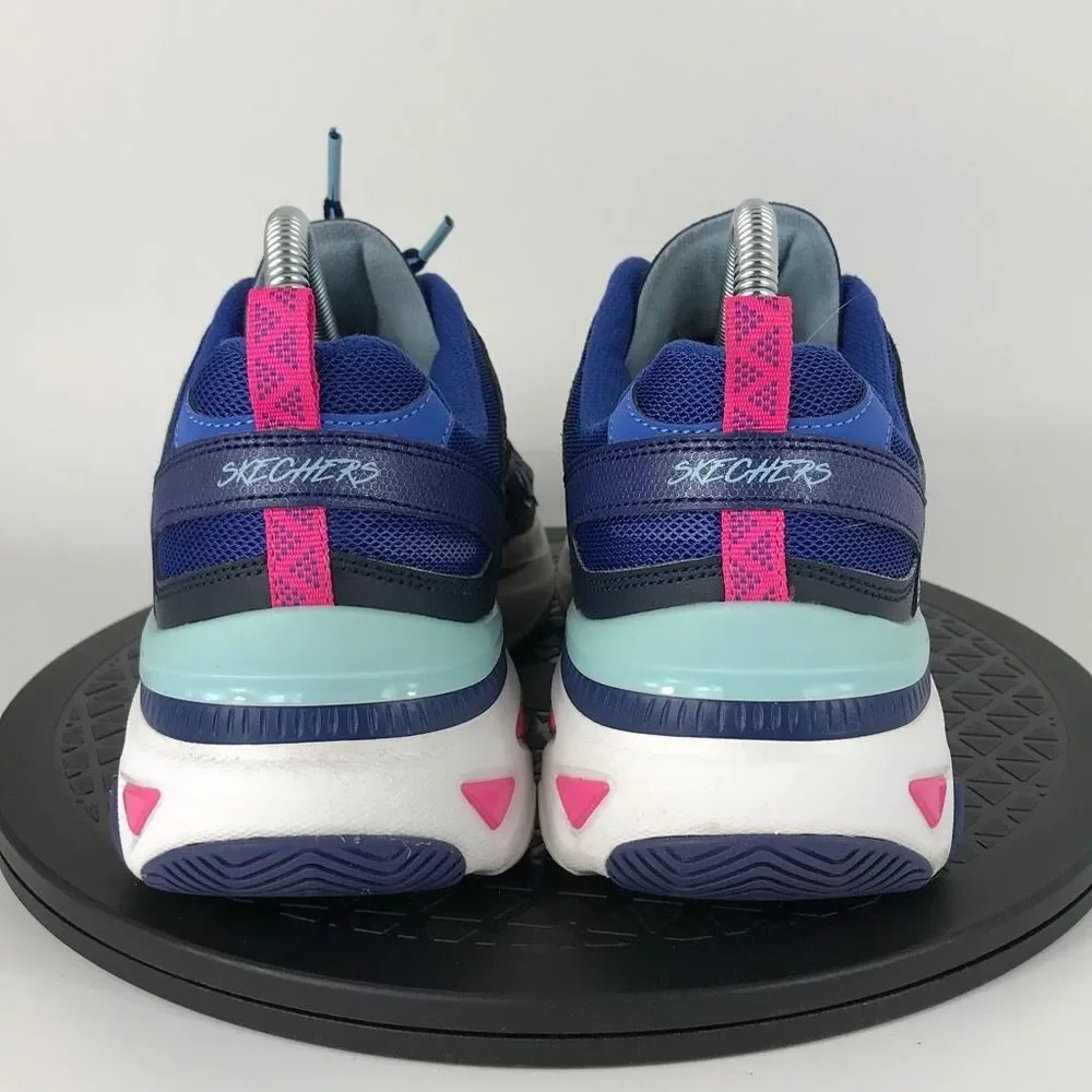 Skechers Energy Racer Blue Athletic Running Shoes 149371 Women's Size 9 - Picture 6 of 12